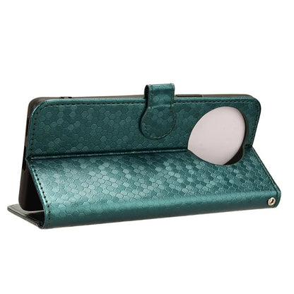 For vivo V30e 5G Case Shockproof Dot Imprinted PU Leather Flip Phone Wallet Cover
