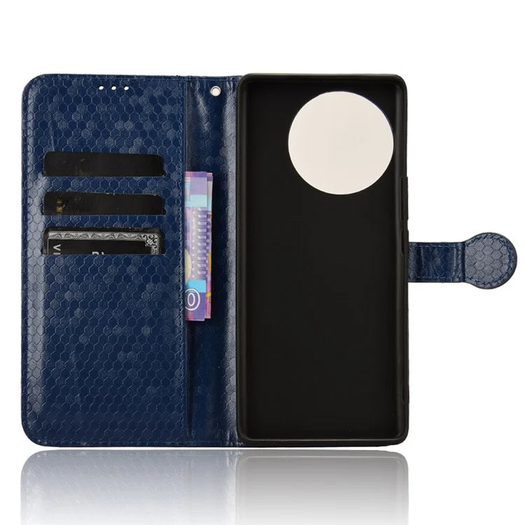 For vivo V30e 5G Case Shockproof Dot Imprinted PU Leather Flip Phone Wallet Cover