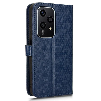 For Honor 200 Lite Wallet Card Slots Case Dot Imprinted Leather Phone Cover