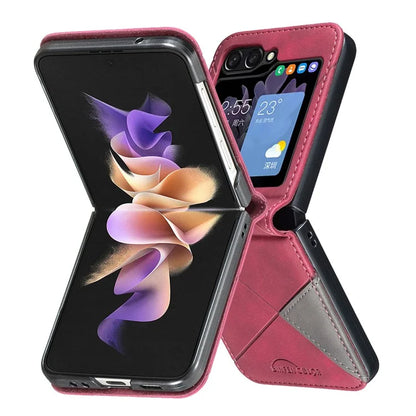 For Samsung Galaxy Z Flip6 5G Case Fall Proof Phone Cover Geometric Imprinted