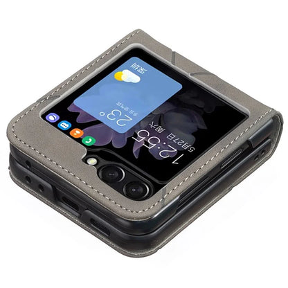 For Samsung Galaxy Z Flip6 5G Case Fall Proof Phone Cover Geometric Imprinted