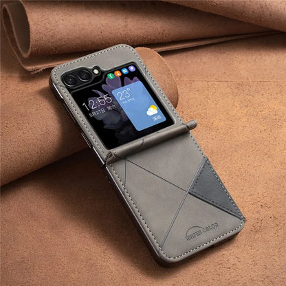 For Samsung Galaxy Z Flip6 5G Case Fall Proof Phone Cover Geometric Imprinted