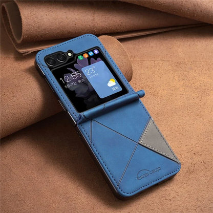 For Samsung Galaxy Z Flip6 5G Case Fall Proof Phone Cover Geometric Imprinted