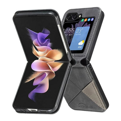 For Samsung Galaxy Z Flip6 5G Case Fall Proof Phone Cover Geometric Imprinted