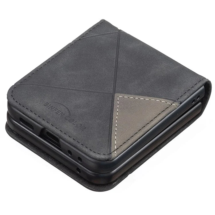 For Samsung Galaxy Z Flip6 5G Case Fall Proof Phone Cover Geometric Imprinted