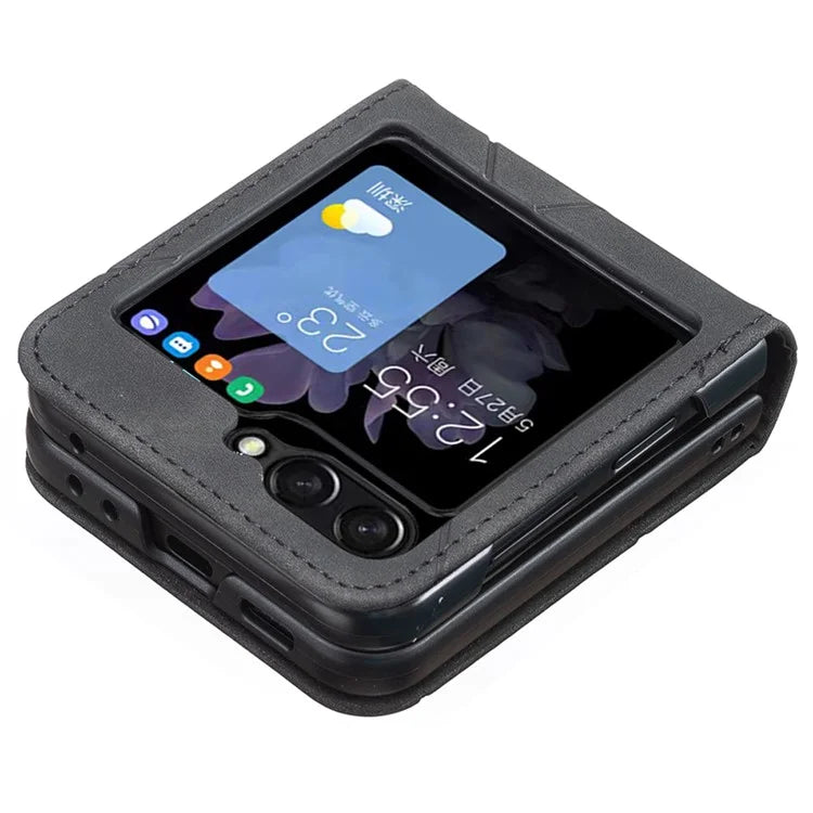 For Samsung Galaxy Z Flip6 5G Case Fall Proof Phone Cover Geometric Imprinted