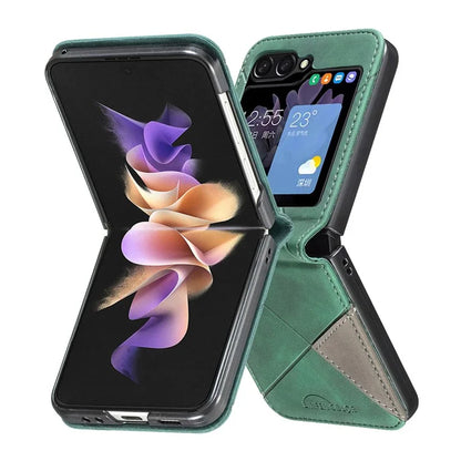 For Samsung Galaxy Z Flip6 5G Case Fall Proof Phone Cover Geometric Imprinted