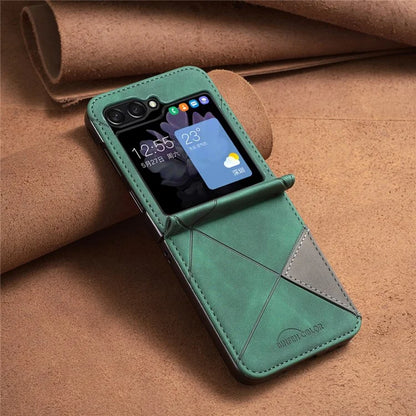 For Samsung Galaxy Z Flip6 5G Case Fall Proof Phone Cover Geometric Imprinted