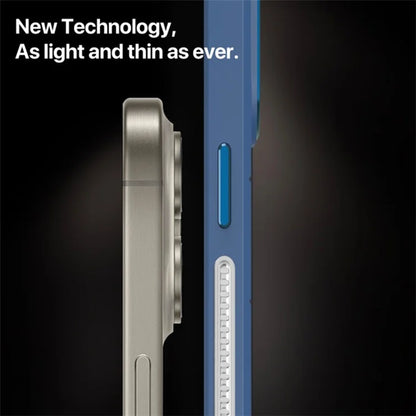 For iPhone 14 Pro Max Case Translucent Matte Heat Dissipation PC+TPU Phone Cover