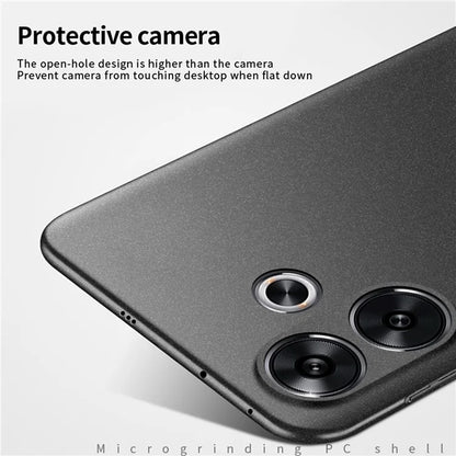 MOFI Shield Matte Series for Xiaomi Redmi Turbo 3 5G / Poco F6 5G Phone Case Anti-Fingerprint PC Phone Back Cover
