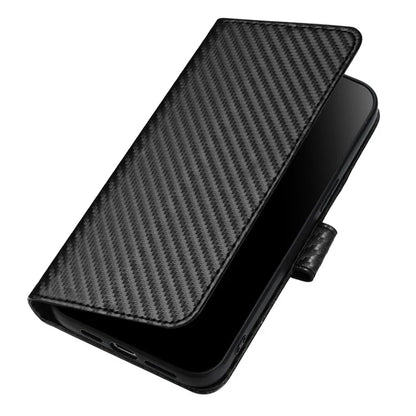YX0070 For Motorola Moto G Play (2024) 4G Case Carbon Fiber Texture Leather Phone Stand Cover