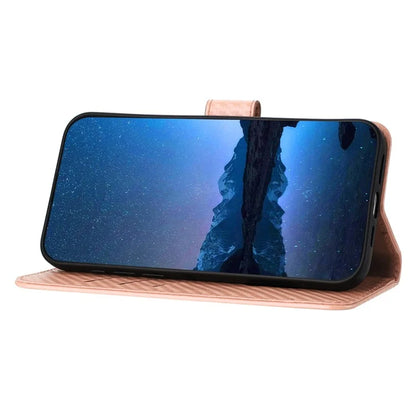 YX0070 For Motorola Moto G Play (2024) 4G Case Carbon Fiber Texture Leather Phone Stand Cover