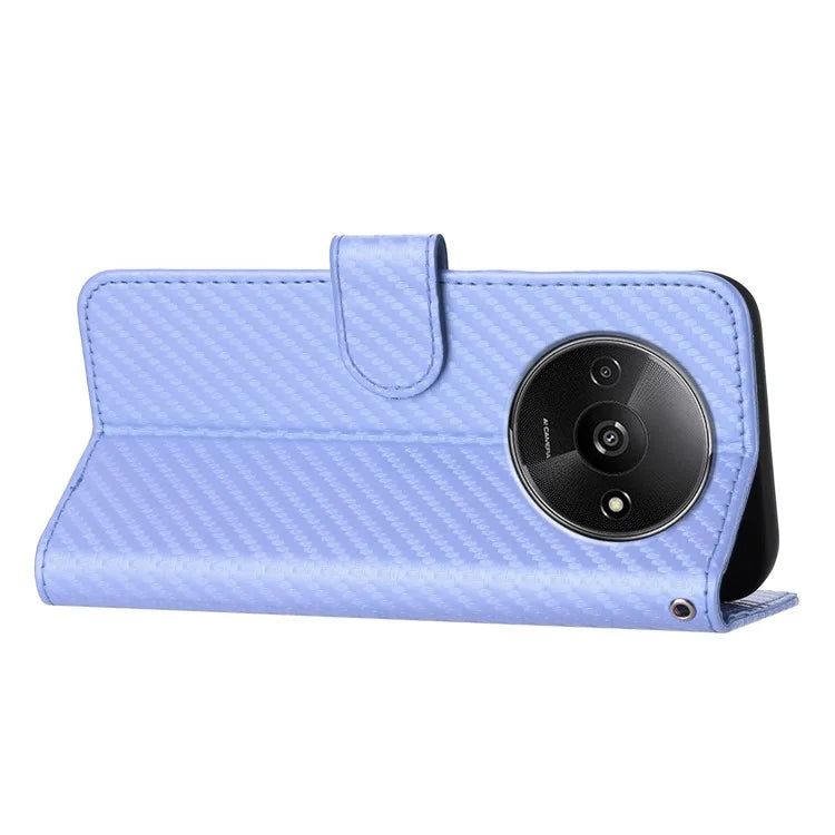YX0070 For Xiaomi Redmi A3 / Poco C61 4G Case Leather Phone Cover with Wallet Card Slots