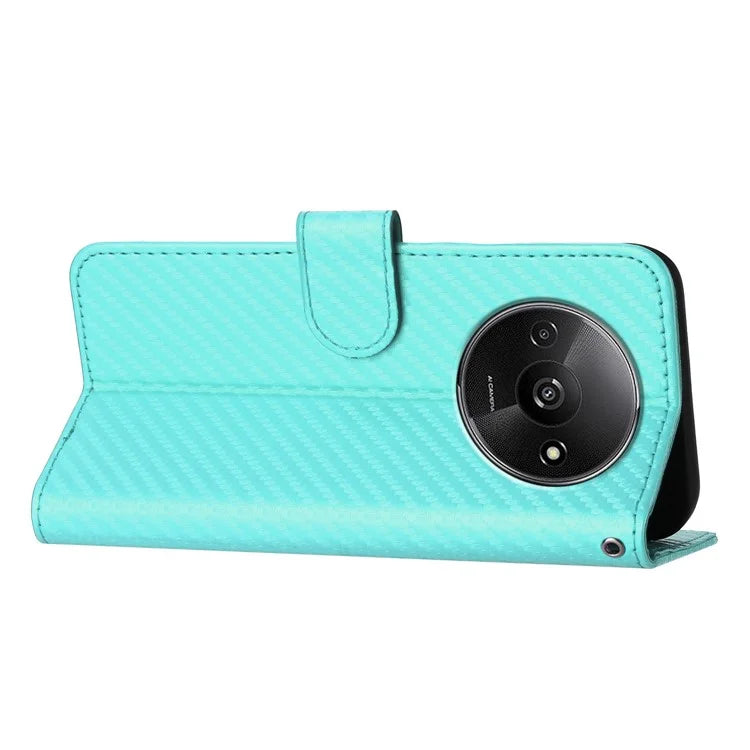 YX0070 For Xiaomi Redmi A3 / Poco C61 4G Case Leather Phone Cover with Wallet Card Slots