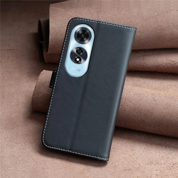 BINFEN COLOR BF17 For Oppo A60 4G Case Leather Wallet Cover Mobile Accessories Wholesale
