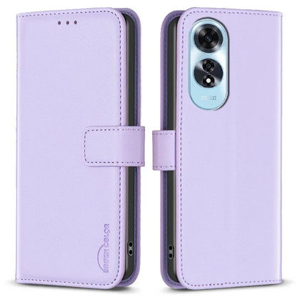 BINFEN COLOR BF17 For Oppo A60 4G Case Leather Wallet Cover Mobile Accessories Wholesale