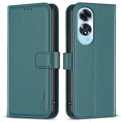 BINFEN COLOR BF17 For Oppo A60 4G Case Leather Wallet Cover Mobile Accessories Wholesale
