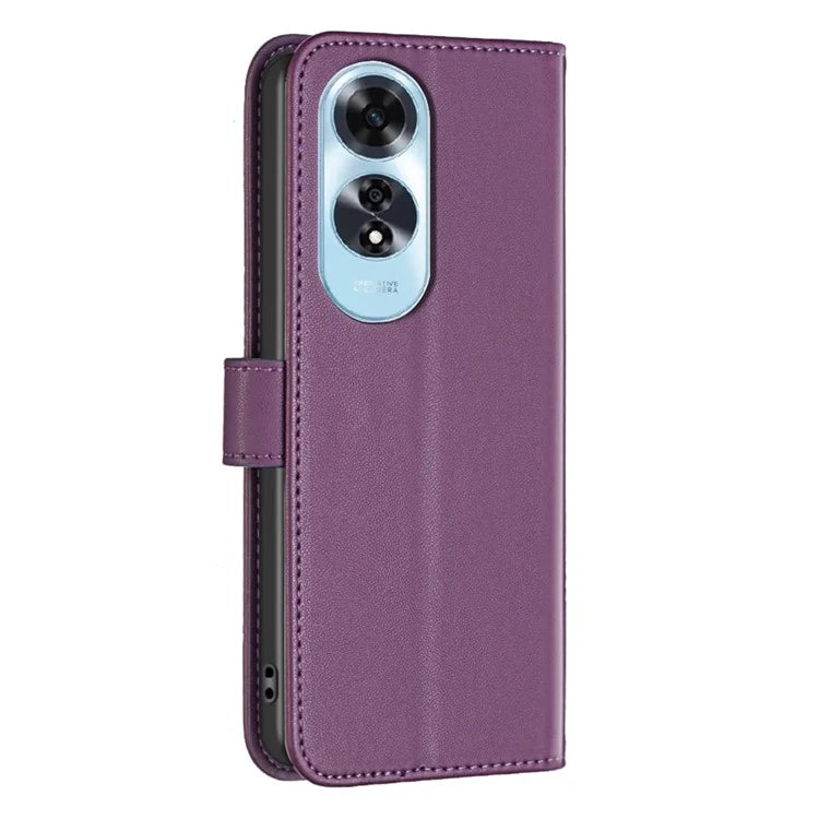 BINFEN COLOR BF17 For Oppo A60 4G Case Leather Wallet Cover Mobile Accessories Wholesale