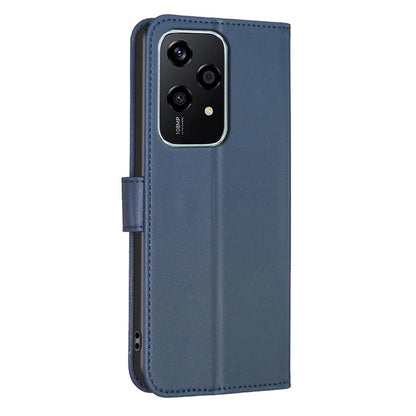 For Honor 200 Lite Case Wallet PU Leather Four Leaf Clover Phone Cover