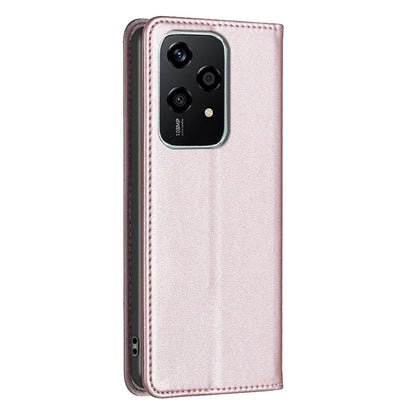 BINFEN COLOR BF18 For Honor 200 Lite Case Card Slots Leather Phone Cover Magnetic Closing