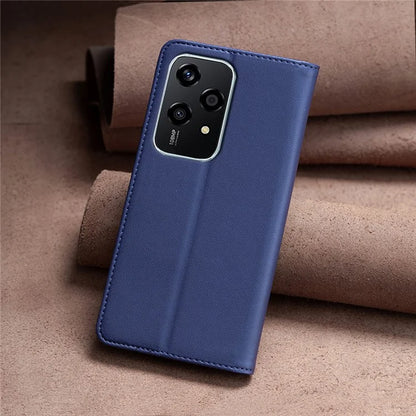 BINFEN COLOR BF18 For Honor 200 Lite Case Card Slots Leather Phone Cover Magnetic Closing