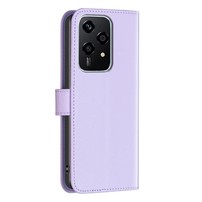 BINFEN COLOR BF17 For Honor 200 Lite Case PU Leather Wallet Magnetic Shockproof Cover