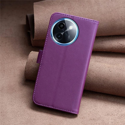 BINFEN COLOR BF17 For vivo Y200i 5G / Y38 5G Case Flip Design PU Leather+TPU Phone Cover