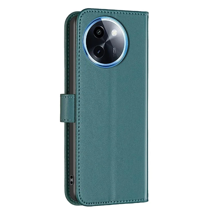 BINFEN COLOR BF17 For vivo Y200i 5G / Y38 5G Case Flip Design PU Leather+TPU Phone Cover