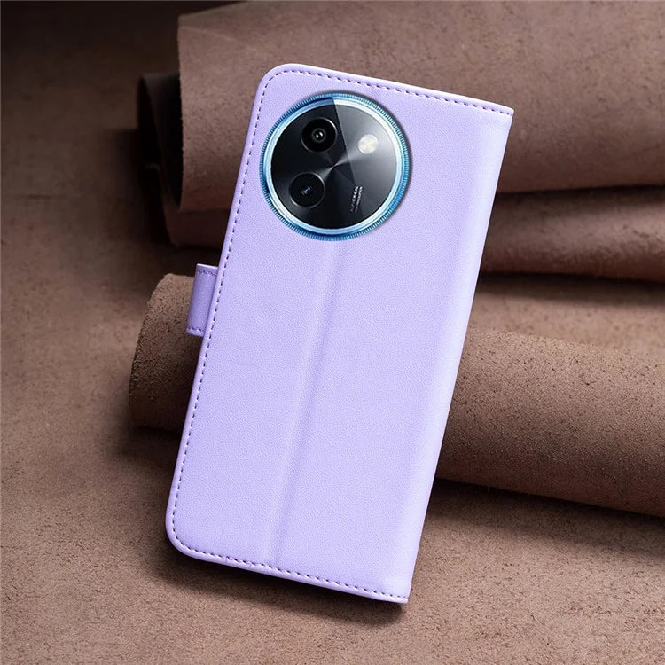 BINFEN COLOR BF17 For vivo Y200i 5G / Y38 5G Case Flip Design PU Leather+TPU Phone Cover