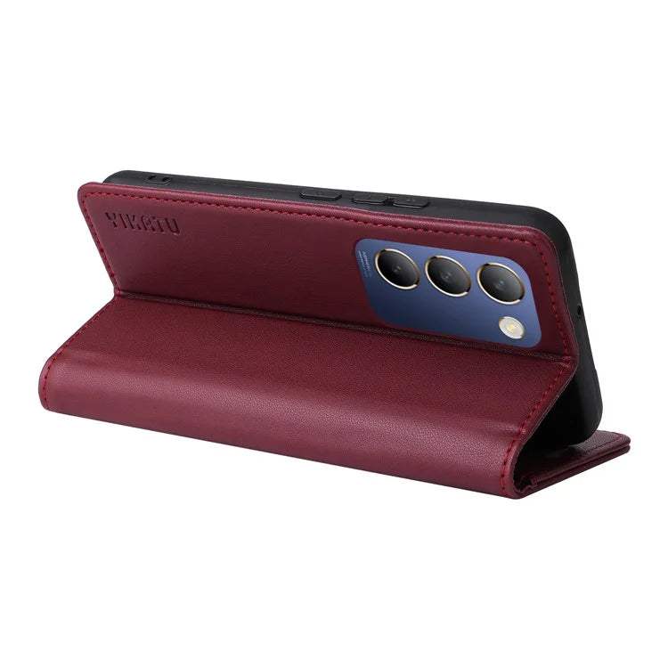 YIKATU YK-001 For vivo V40 SE 5G / Y100 5G (Indonesia) / Y200e 5G / V30 Lite 5G (India) PU Leather Cover