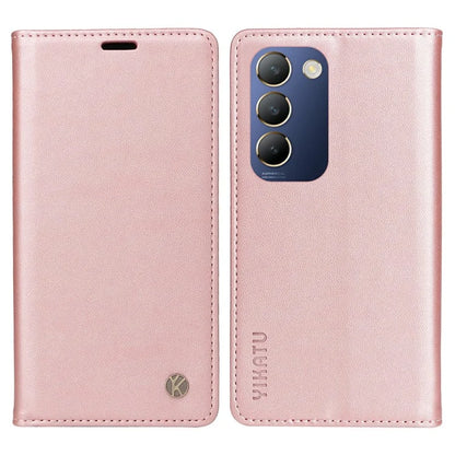 YIKATU YK-001 For vivo V40 SE 5G / Y100 5G (Indonesia) / Y200e 5G / V30 Lite 5G (India) PU Leather Cover