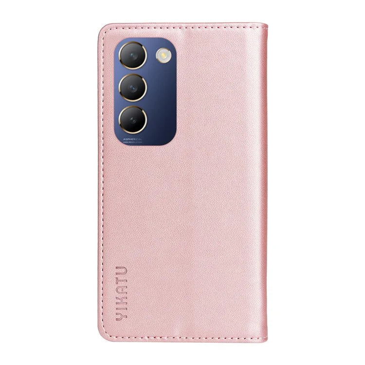 YIKATU YK-001 For vivo V40 SE 5G / Y100 5G (Indonesia) / Y200e 5G / V30 Lite 5G (India) PU Leather Cover