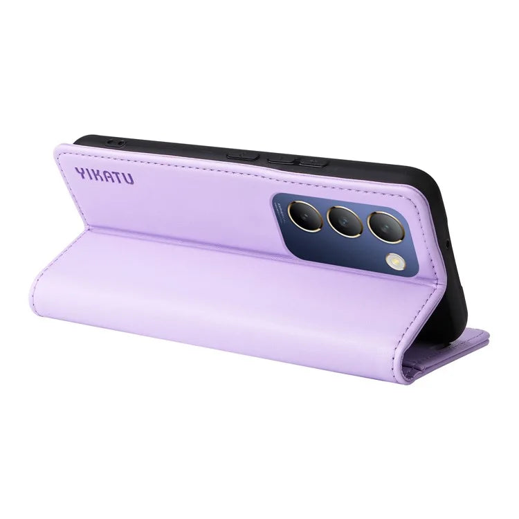 YIKATU YK-001 For vivo V40 SE 5G / Y100 5G (Indonesia) / Y200e 5G / V30 Lite 5G (India) PU Leather Cover