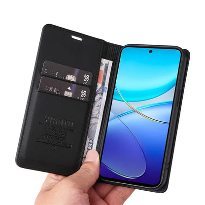 YIKATU YK-001 For vivo V40 SE 5G / Y100 5G (Indonesia) / Y200e 5G / V30 Lite 5G (India) PU Leather Cover