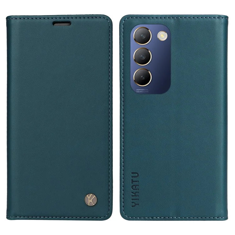 YIKATU YK-001 For vivo V40 SE 5G / Y100 5G (Indonesia) / Y200e 5G / V30 Lite 5G (India) PU Leather Cover