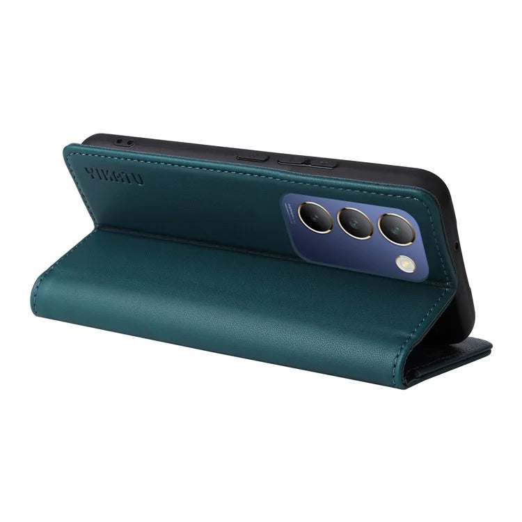 YIKATU YK-001 For vivo V40 SE 5G / Y100 5G (Indonesia) / Y200e 5G / V30 Lite 5G (India) PU Leather Cover