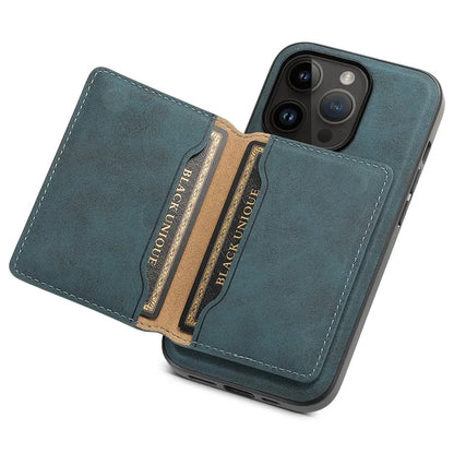 DENIOR D13 Wholesale Phone Case for iPhone 14 Pro PC+TPU+PU Leather Phone Protector with Detachable Magnetic Card Holder