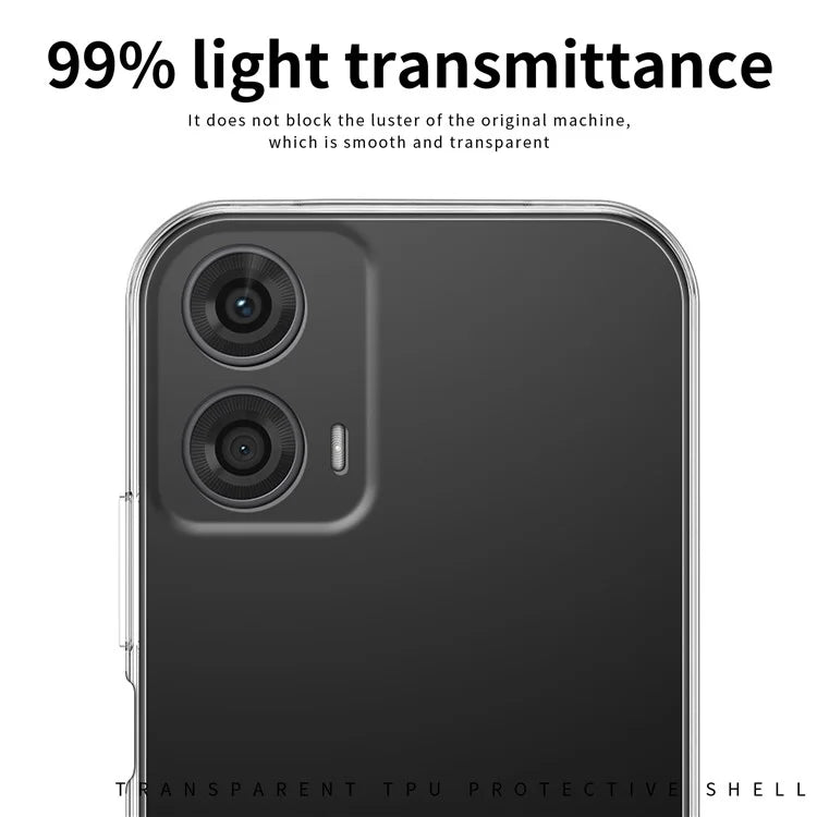 MOFI For Motorola Moto G24 Power Case TPU Shockproof Thin Phone Cover