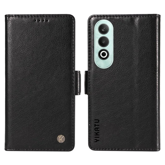 YIKATU YK-007 For OnePlus Nord CE4 5G Case PU Leather Litchi Texture Stand Magnetic Phone Cover