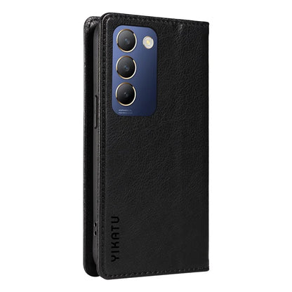 YIKATU YK-006 For vivo V40 SE 5G / Y100 5G (Indonesia) / Y200e 5G / V30 Lite 5G (India) Case Leather Wallet Cover