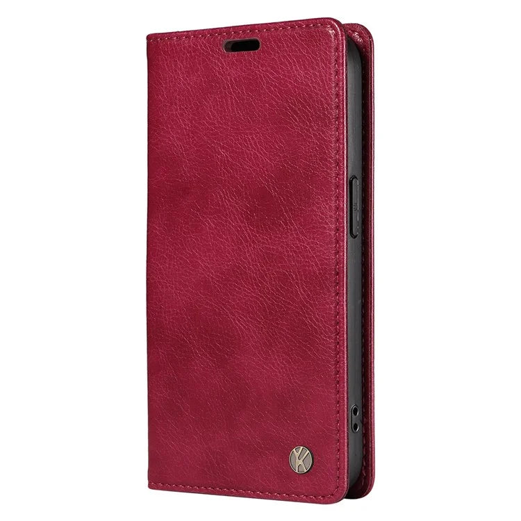 YIKATU YK-006 For vivo V40 SE 5G / Y100 5G (Indonesia) / Y200e 5G / V30 Lite 5G (India) Case Leather Wallet Cover