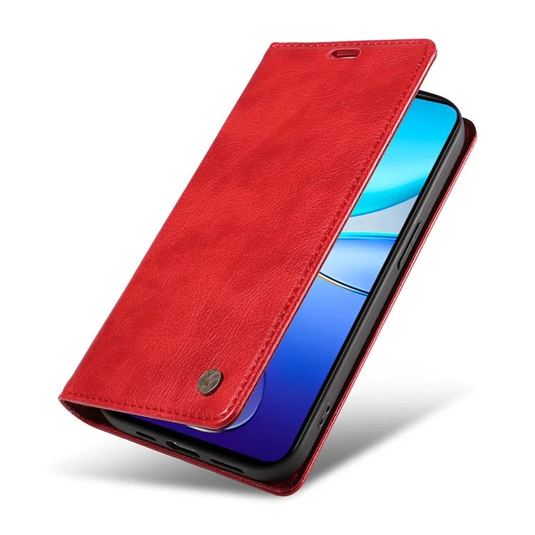 YIKATU YK-006 For vivo V40 SE 5G / Y100 5G (Indonesia) / Y200e 5G / V30 Lite 5G (India) Case Leather Wallet Cover