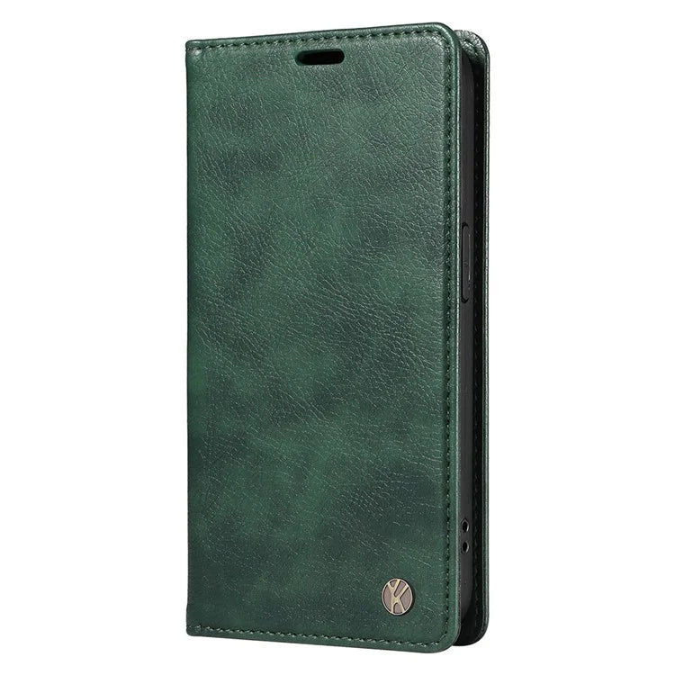YIKATU YK-006 For vivo V40 SE 5G / Y100 5G (Indonesia) / Y200e 5G / V30 Lite 5G (India) Case Leather Wallet Cover