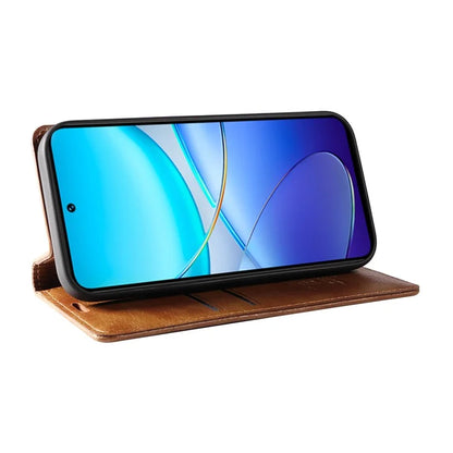 YIKATU YK-006 For vivo V40 SE 5G / Y100 5G (Indonesia) / Y200e 5G / V30 Lite 5G (India) Case Leather Wallet Cover