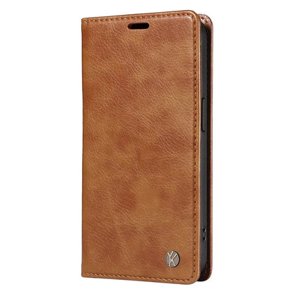 YIKATU YK-006 For vivo V40 SE 5G / Y100 5G (Indonesia) / Y200e 5G / V30 Lite 5G (India) Case Leather Wallet Cover