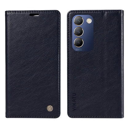 YIKATU YK-006 For vivo V40 SE 5G / Y100 5G (Indonesia) / Y200e 5G / V30 Lite 5G (India) Case Leather Wallet Cover