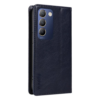 YIKATU YK-006 For vivo V40 SE 5G / Y100 5G (Indonesia) / Y200e 5G / V30 Lite 5G (India) Case Leather Wallet Cover