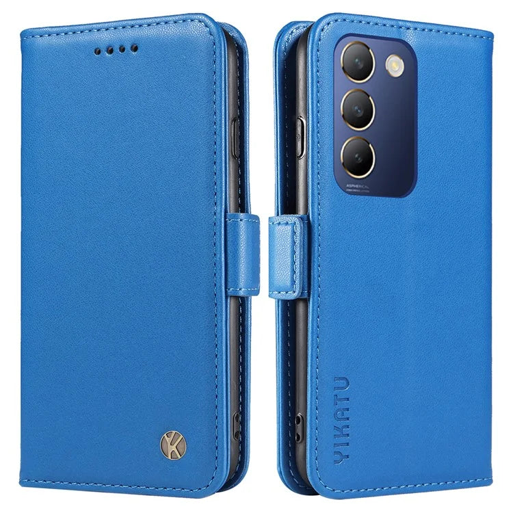 YIKATU YK-003 For vivo V40 SE 5G / Y100 5G (Indonesia) / Y200e 5G / V30 Lite 5 Case Leather Phone Cover All-Round Protection