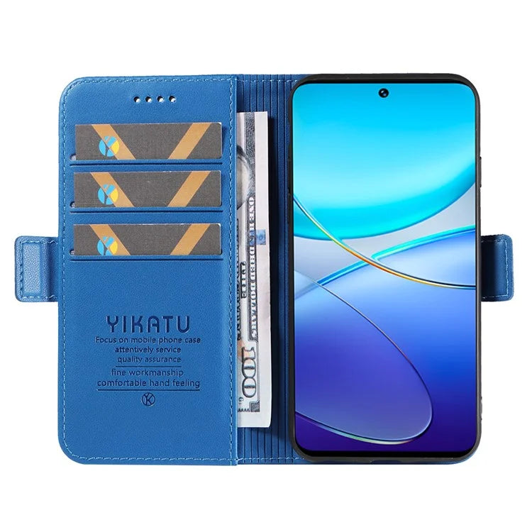 YIKATU YK-003 For vivo V40 SE 5G / Y100 5G (Indonesia) / Y200e 5G / V30 Lite 5 Case Leather Phone Cover All-Round Protection