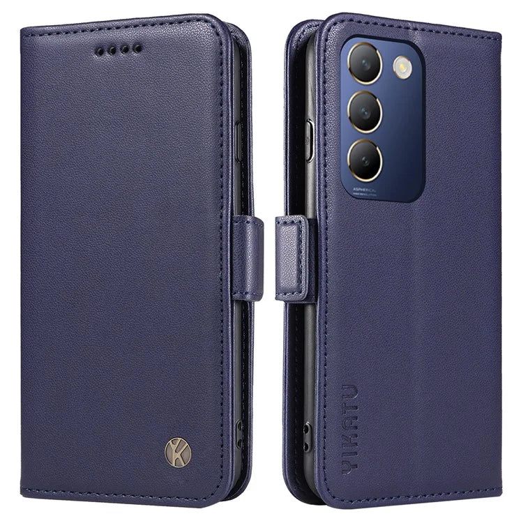 YIKATU YK-003 For vivo V40 SE 5G / Y100 5G (Indonesia) / Y200e 5G / V30 Lite 5 Case Leather Phone Cover All-Round Protection
